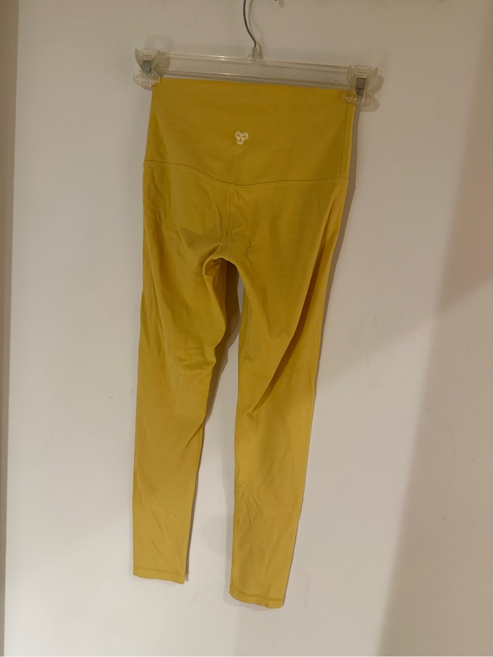 Mustard Yellow High-Waist Active Leggings